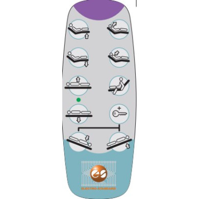 Télécommande Hill-Rom - 10 Touches - HB8X959-01 - SIL 6 BROCHES
