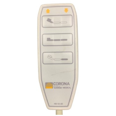 Télécommande Sunrise Medical - 6 Touches - HB 43-80 - HB-080-11