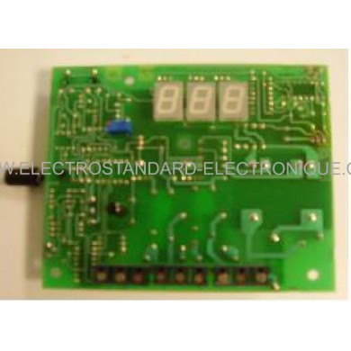 REPARATION CARTE REGULATION SERAP RL3 PLATINE PROGRAMMATEUR